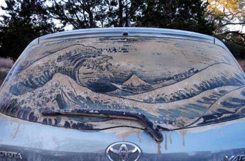 Когда грязные автомобили превращаются в произведения искусства (20 фото)