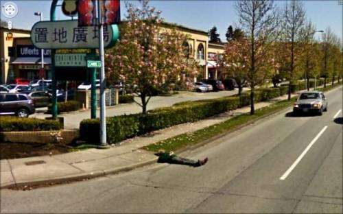 Всё самое странное и неожиданное с Google Street View (19 фото)