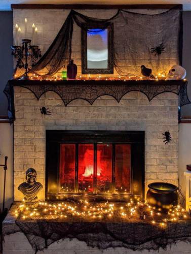 Самодельный декор и идеи для хэллоуинского жилища (25 фото)