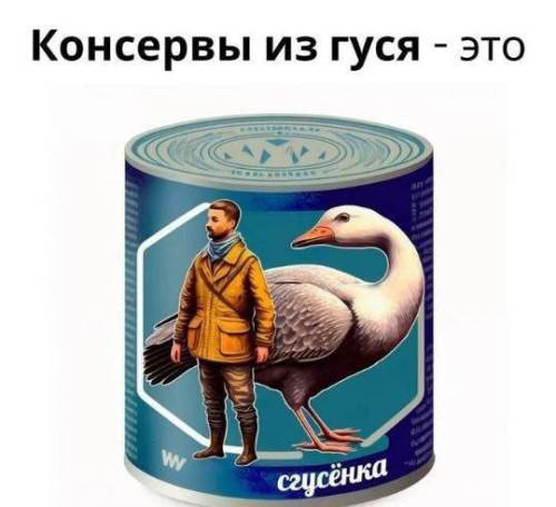 Прикольні картинки для гарного настрою: «Консерви з гусака це…» (25 фото)