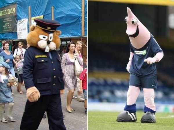 Жахливі талісмани спортивних команд