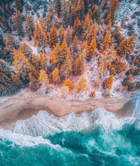 Барвисті аерофотографія, зроблені фотографом Ніязом Уддіном