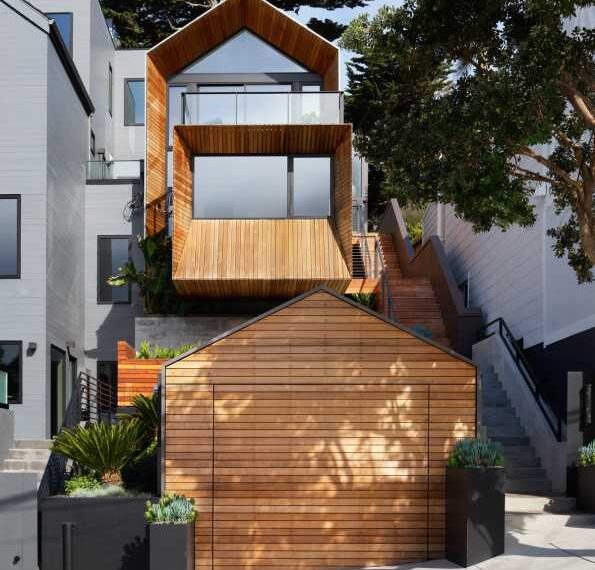 Реконструкція котеджу на схилі пагорба у Сан-Франциско