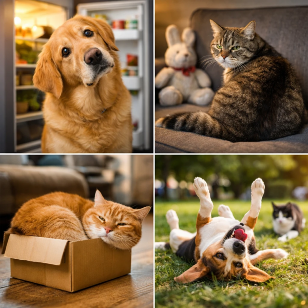 Кумедні звички собак і котів, які змушують нас сміятися щодня