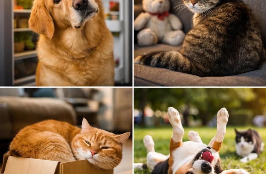 Кумедні звички собак і котів, які змушують нас сміятися щодня