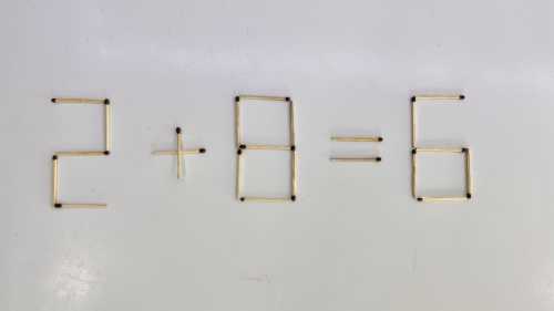 Легка головоломка з сірниками, що ставить в глухий кут навіть рахівників