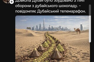 «Пес Шайтан» і «Фортеця Бурдж Халіфа»: українці відреагували мемами на новини з Дубая 52