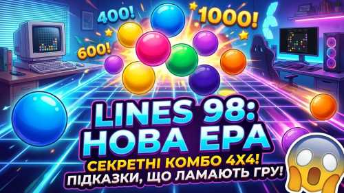 ХА-ХА новини 70 Онлайн гра: Старі Lines 98, але простіші для гри.