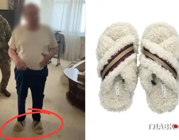 Поплавський зустрів правоохоронців під час обшуків у брендових капцях: яка ціна (фото)