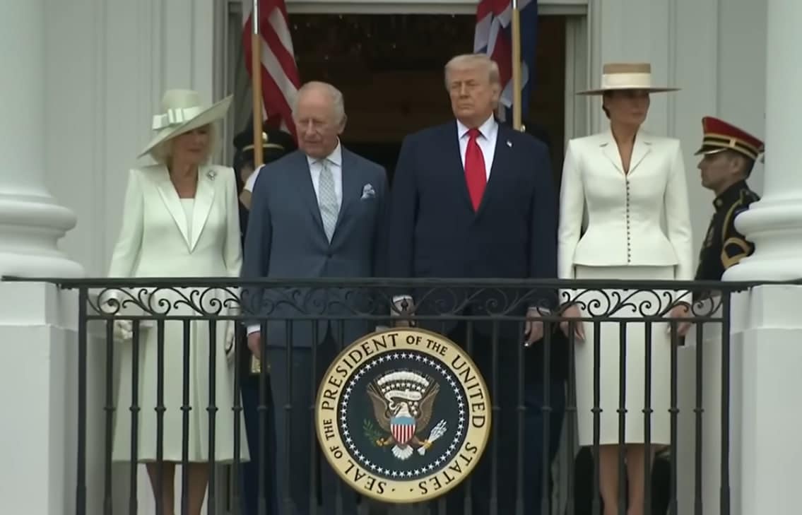 Трамп пожартував про свій шлюб на зустрічі з королем Чарльзом (фото) 6