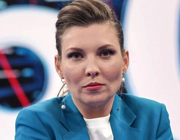 Пропагандистка Скабєєва похвалила ЗСУ за успішні атаки (відео)