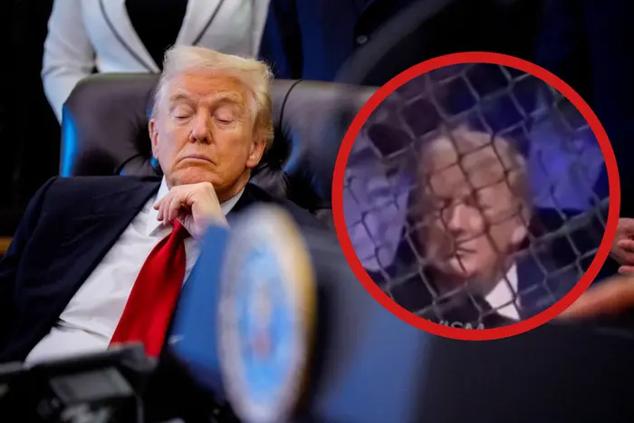 ХА-ХА новини 48 Трамп заснув на власному святі (відео)