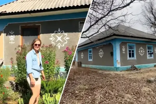 Одеситка за $5 тисяч перетворила хату в селі на мрію 12 Одеситка за $5 тисяч перетворила хату в селі на мрію 12