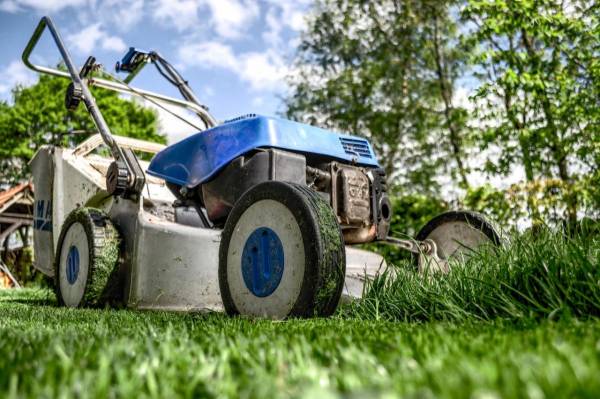 Кухонний спрей врятує газонокосарку від мокрої трави