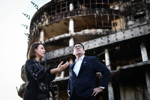 Глава уряду Британії шокував киян: скупився на Лук'янівці та спустився в метро 16