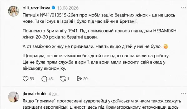 Штучний інтелект розповів про мобілізацію жінок 12