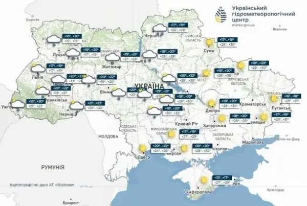 18 серпня: Україну розірвуть зливи та спека 4