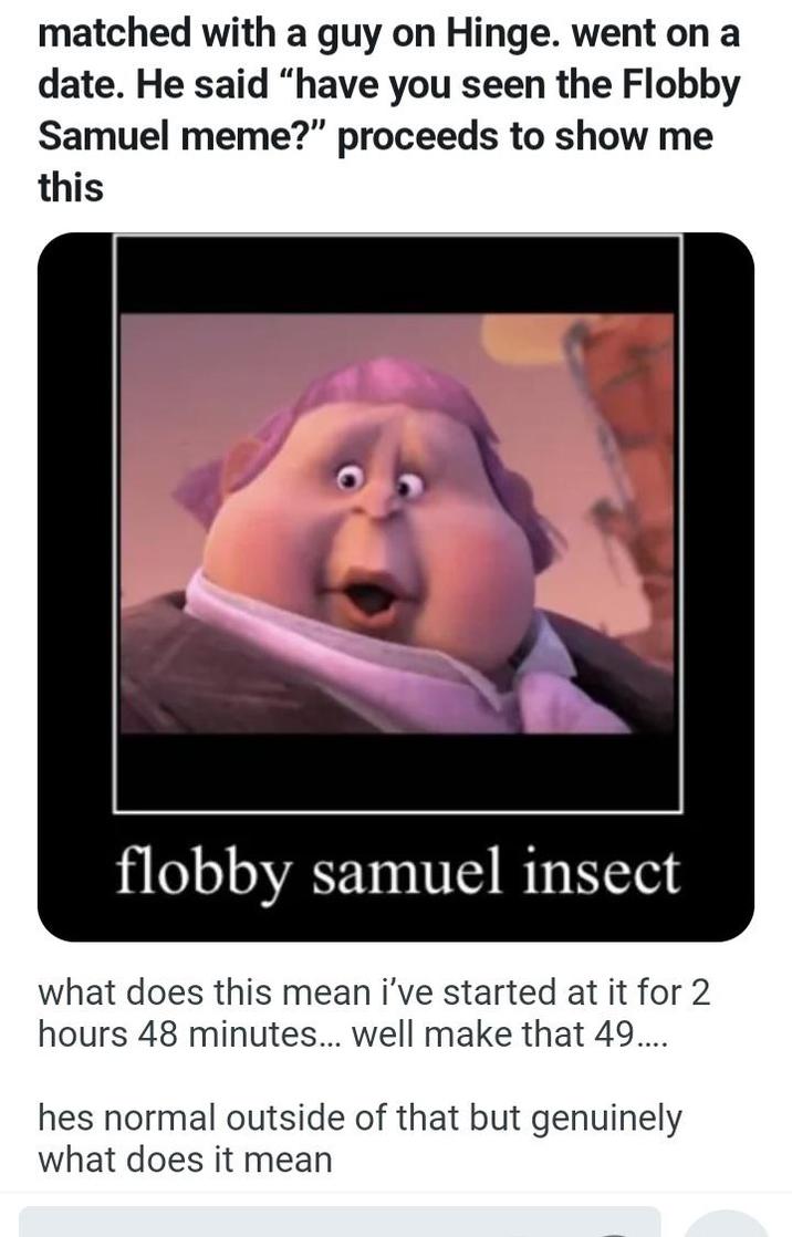 Інтернет-мем «Flobby Samuel Insect»: що це таке 5