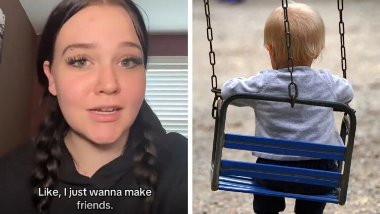 Мама побачила, як син соромиться у перший день садочка, а TikTok об’єднався довкола них 10
